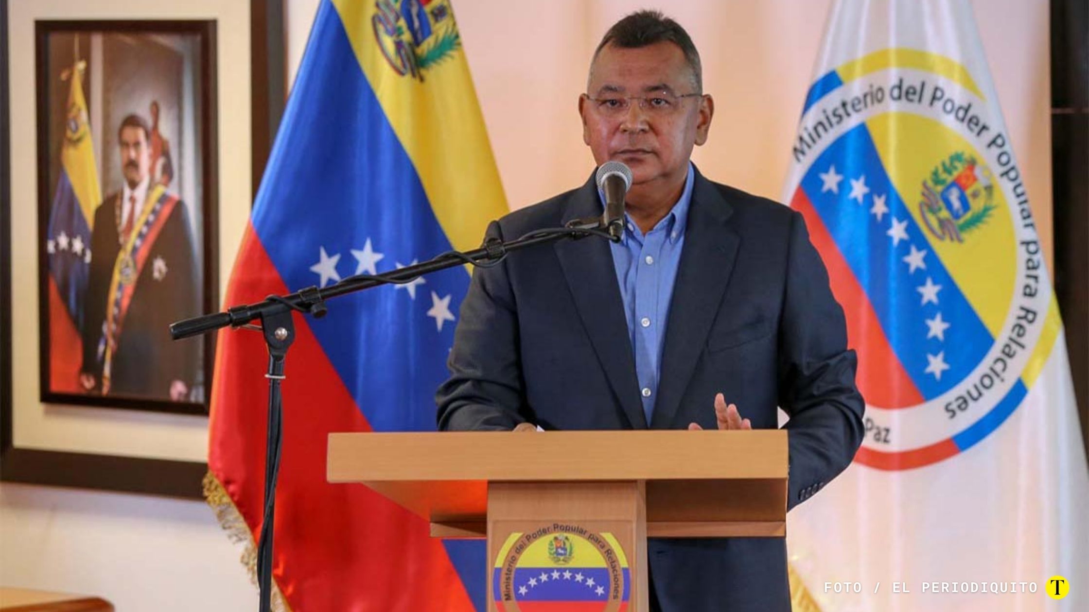 Ministro de Energía Eléctrica de Venezuela designado por el oficialismo Néstor Reverol. Foto: El Periodiquito
